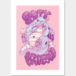 Soft Friend Posters and Art